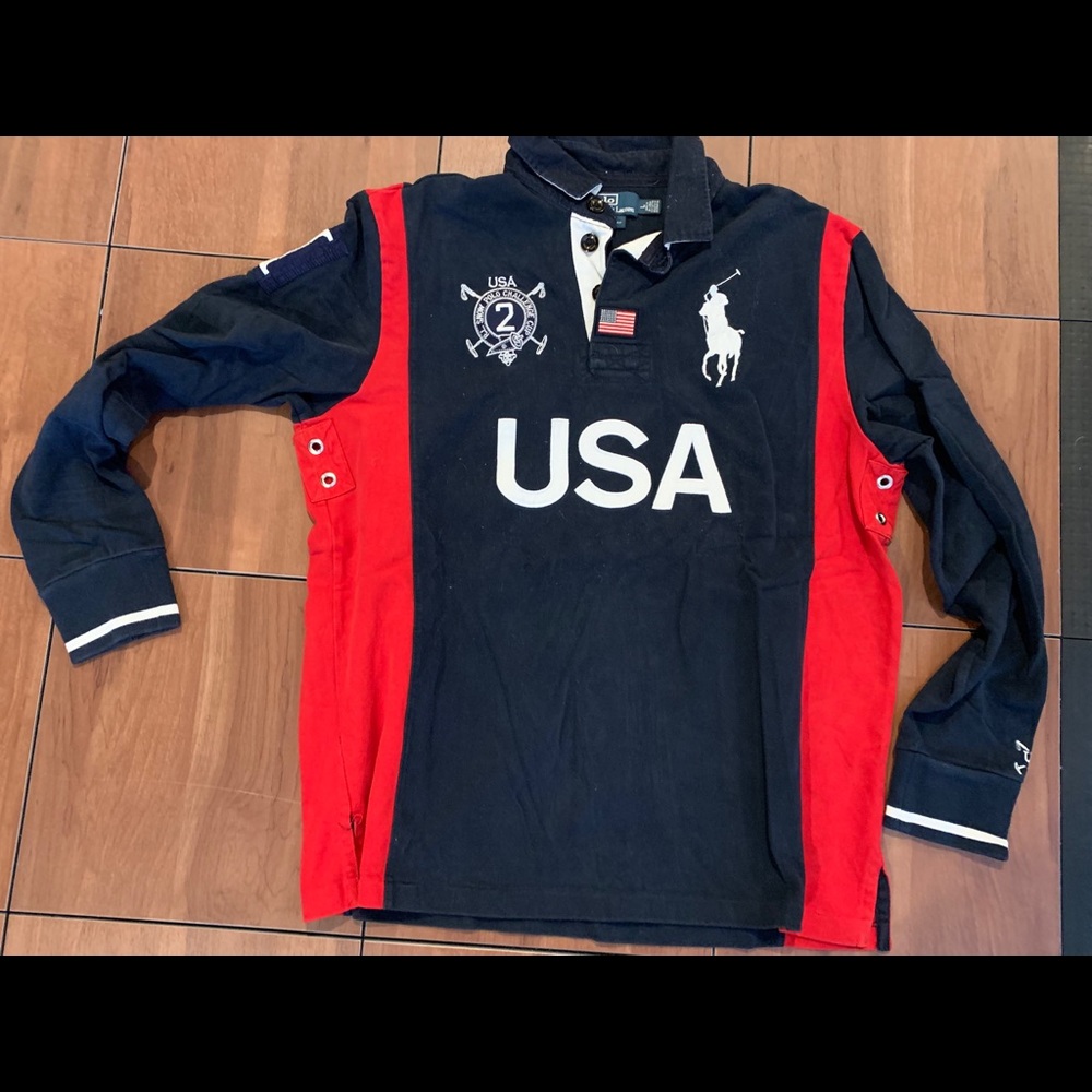 Ralph Lauren USA long sleeve Polo